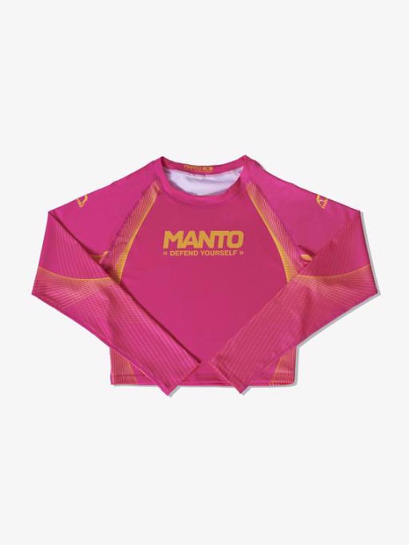 MANTO women rashguard DEFEND pink